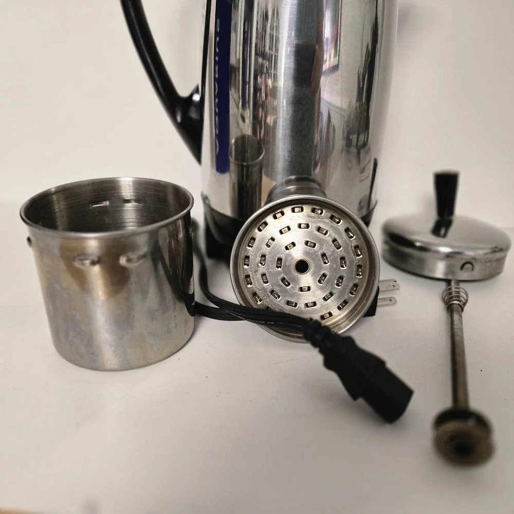Farberware FCP412 12 Cup Electric Percolator Coffee Maker Tested‎ 26.4.11-1